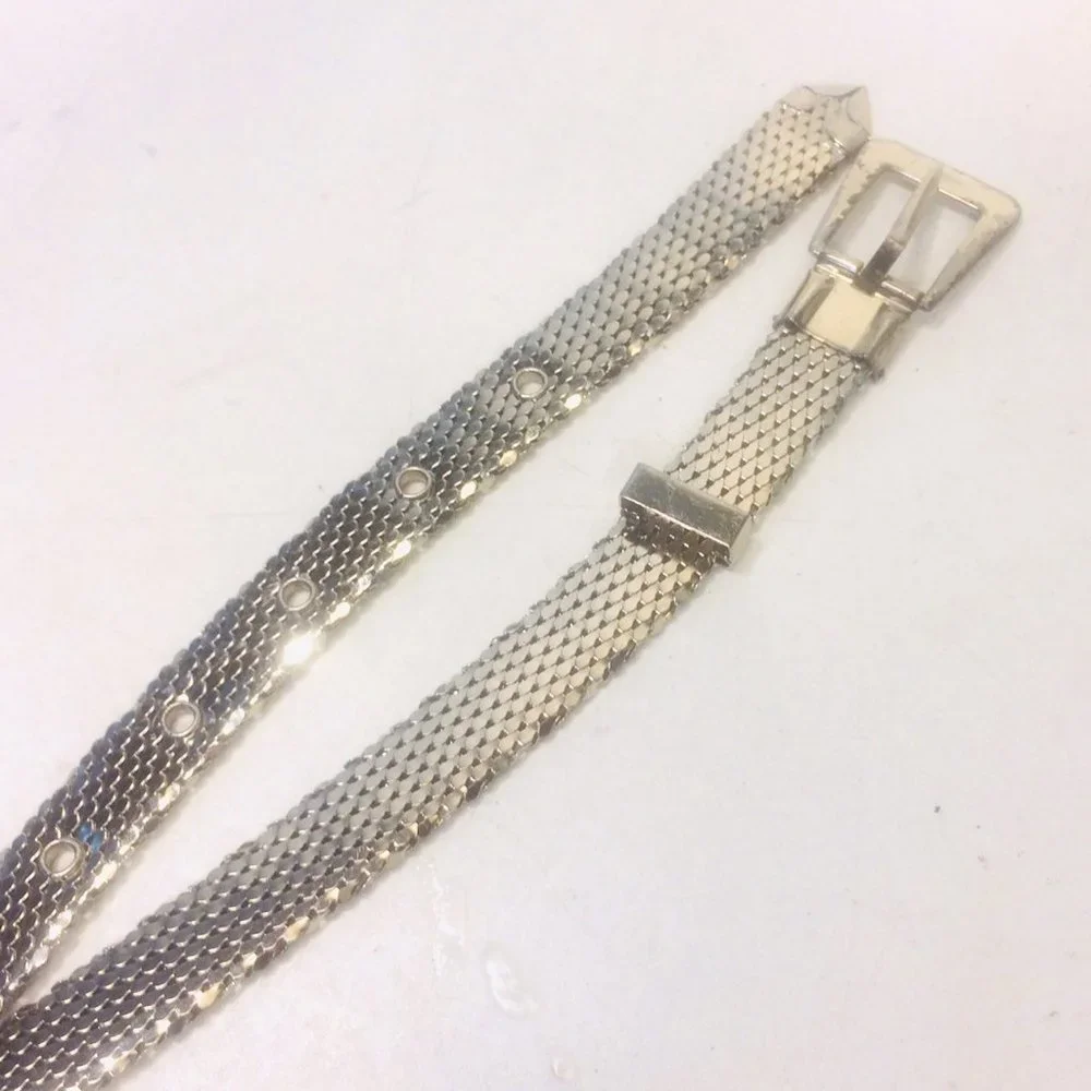 COPY - Vtg Whiting & Davis Metal Scale Belt - Picture 8 of 11